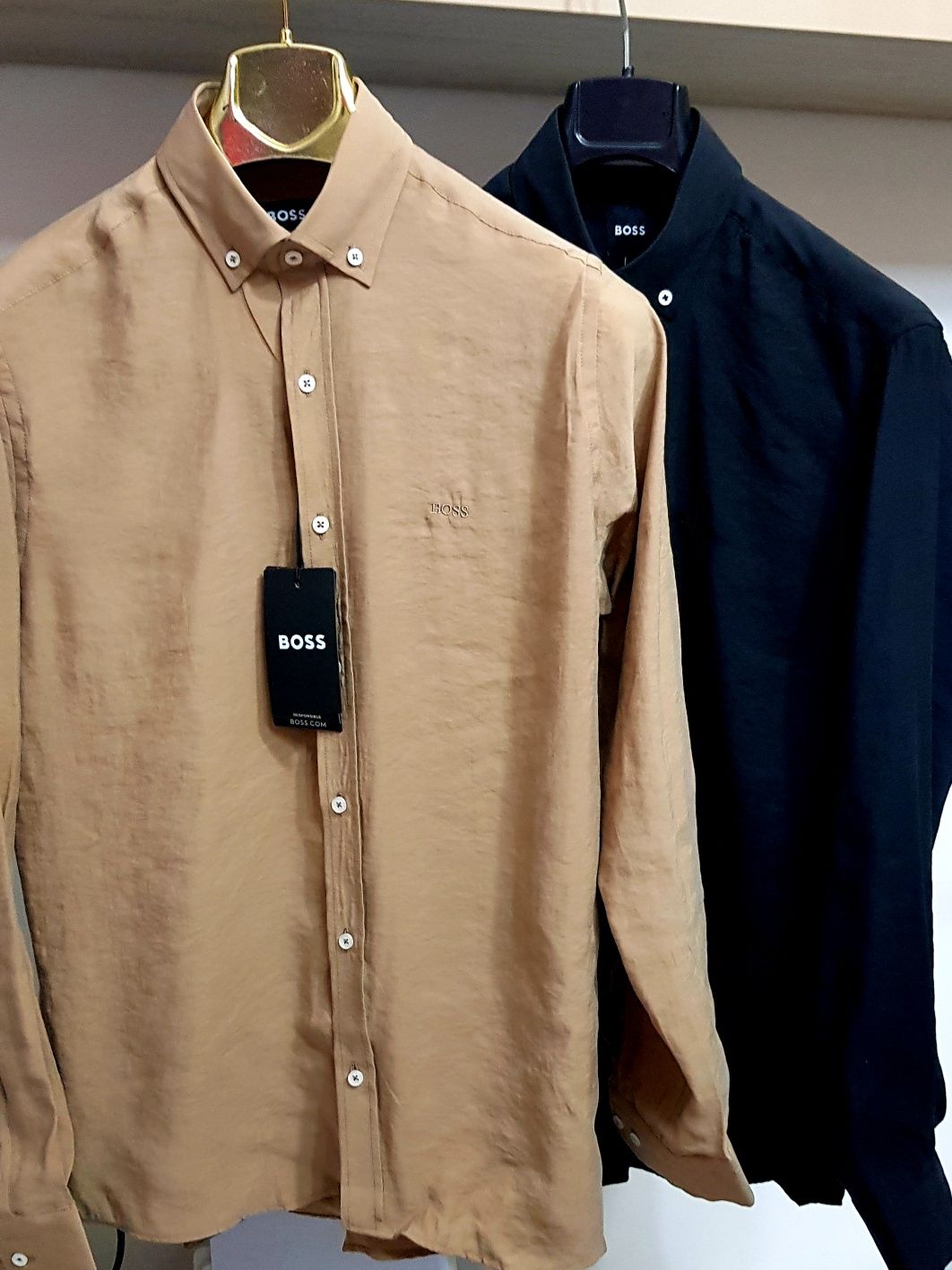 Camasa cotton HUGO BOSS subtire de vara calitate premium garantata