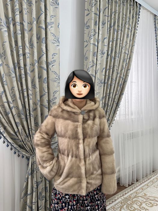 Шуба норковая (Канадская норка) в идеальном состоянии. Рр 42-44