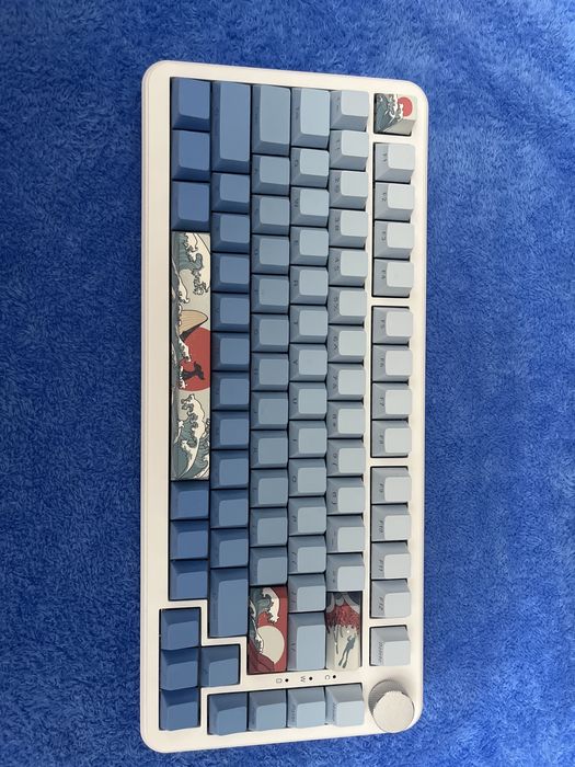 Клавиатура Ajazz AK820 Max голубой