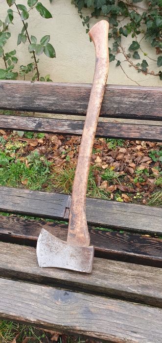 Topor pentru cioplit, barda, secure, fabricat Germania, model american