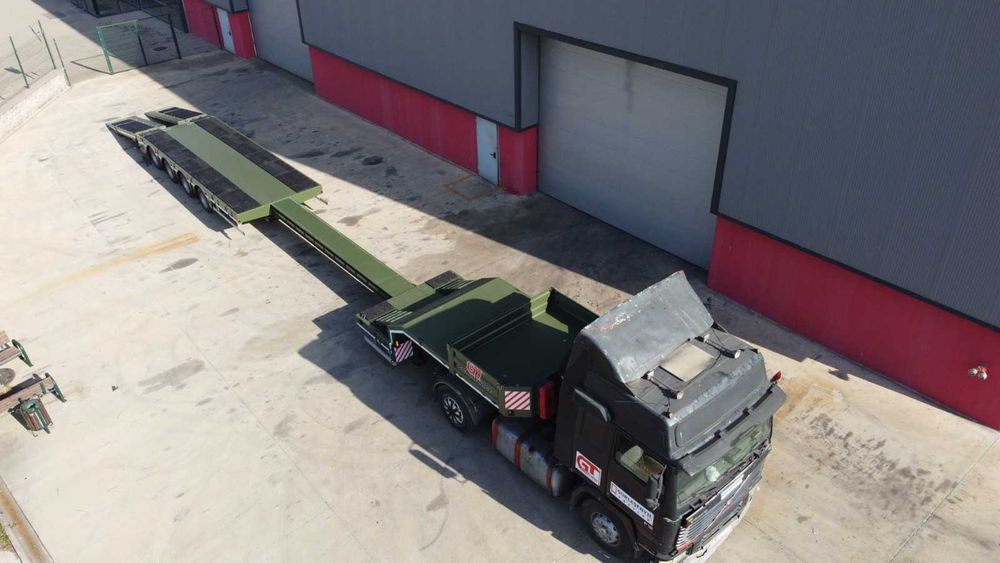 Semiremorca Trailer 4 Axe Extensibil 70 Tone NOU