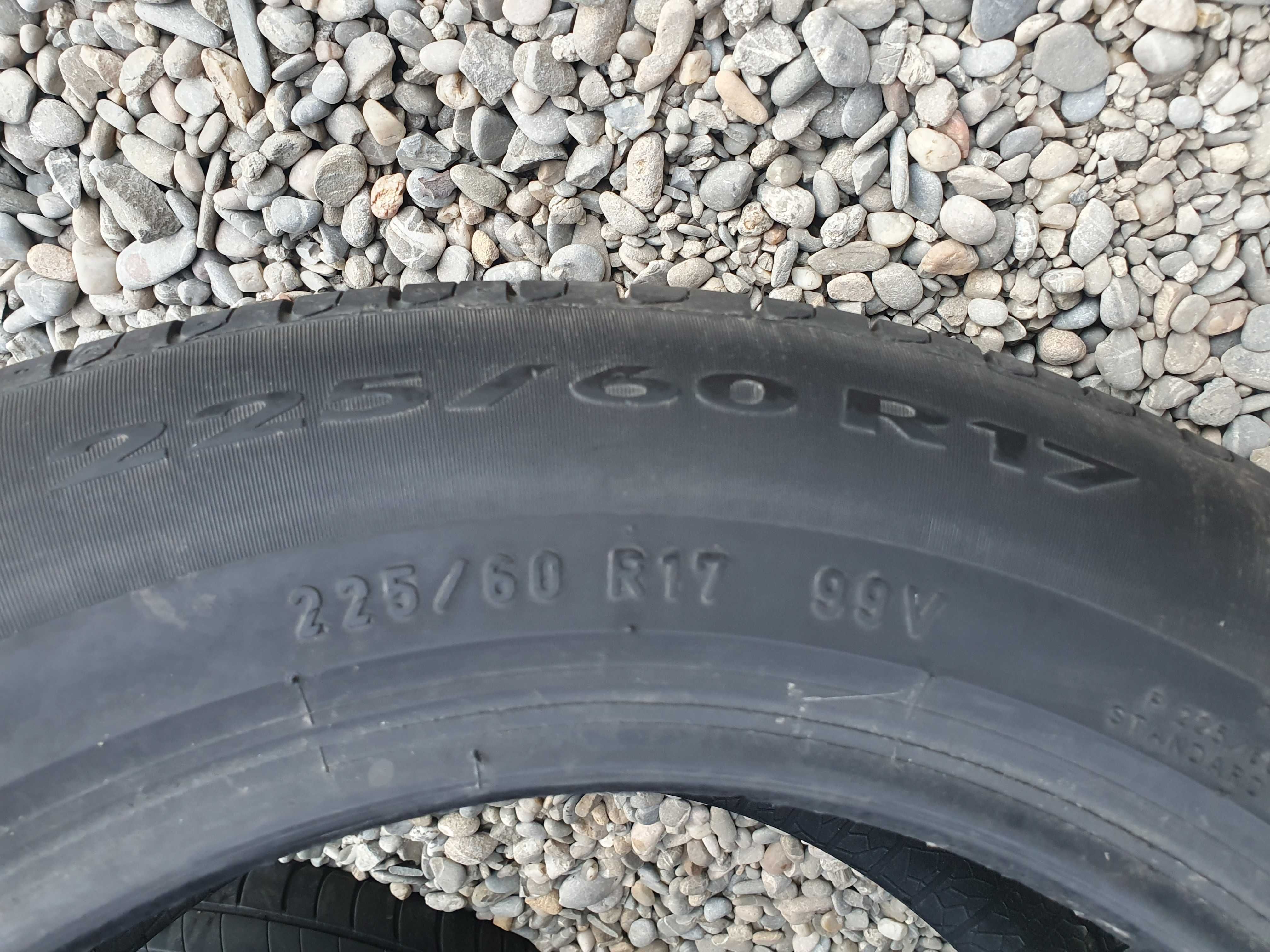 225 60 17,2buc vara PIRELLI,Cinturato P7,6mm