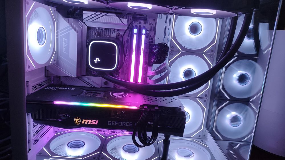 Видеокарта Nvidia RTX 3070 ti MSI X TRIO GAMING 8GB