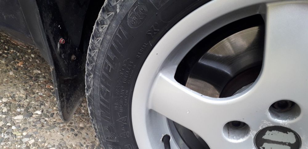 SCHIMB  Jante BORBET 5×112  anvelope MICHELIN ALPIN 195/55/15