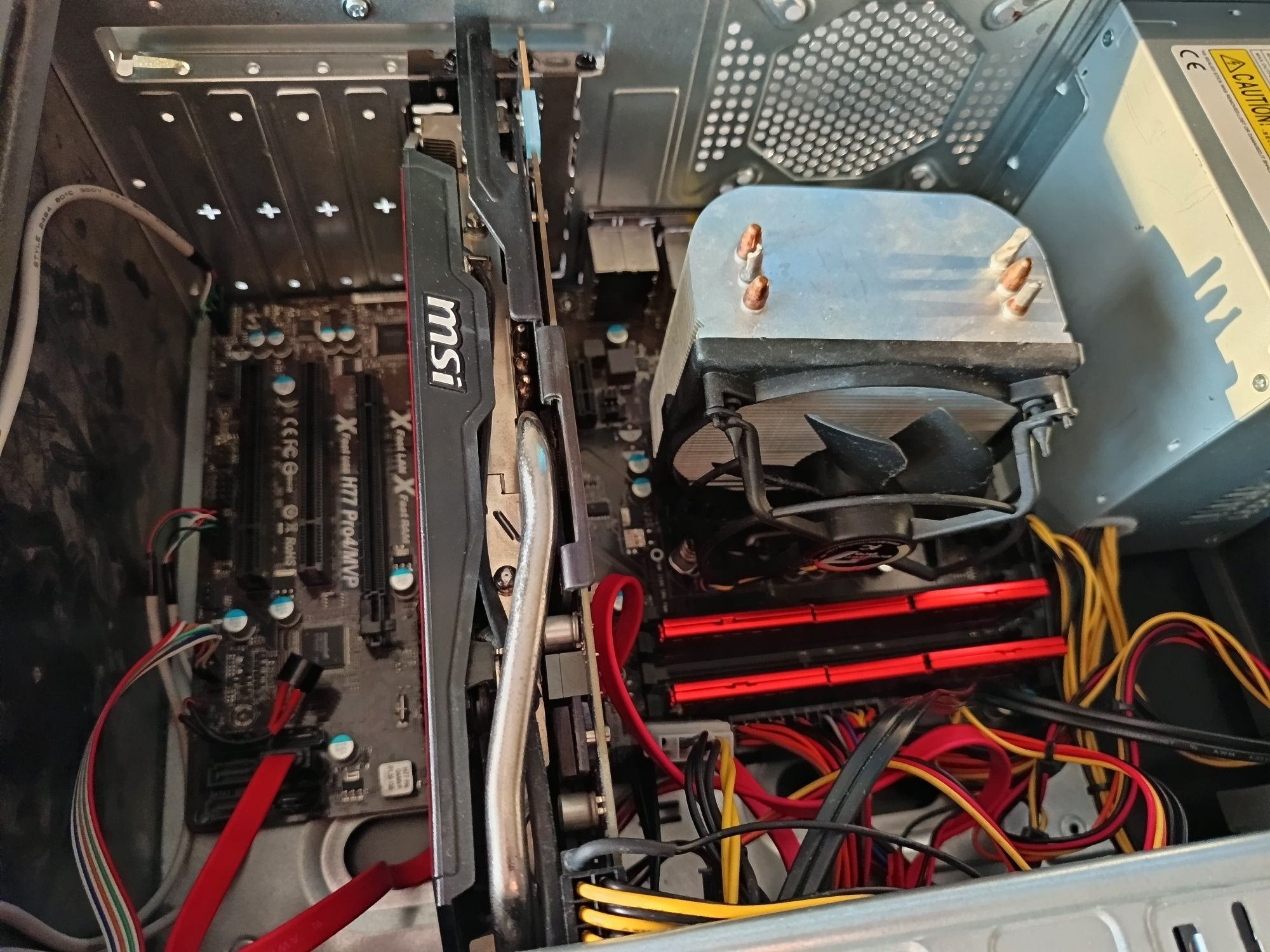 Компютър Xeon E3-1220 8M , H77 Pro4 MVP , 16gb DDR3 , MSI R9 280 3gb