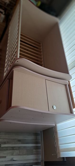Детско легло с шкафове и две чекмеджета BERTONI