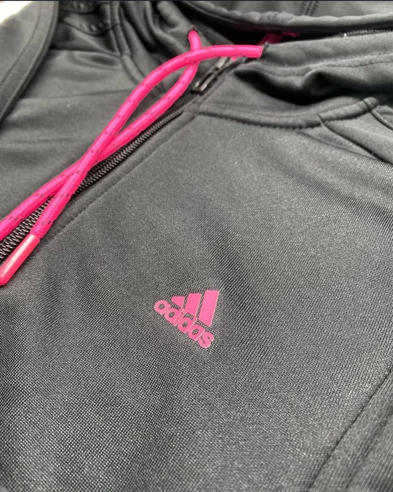 Горнище Adidas розово