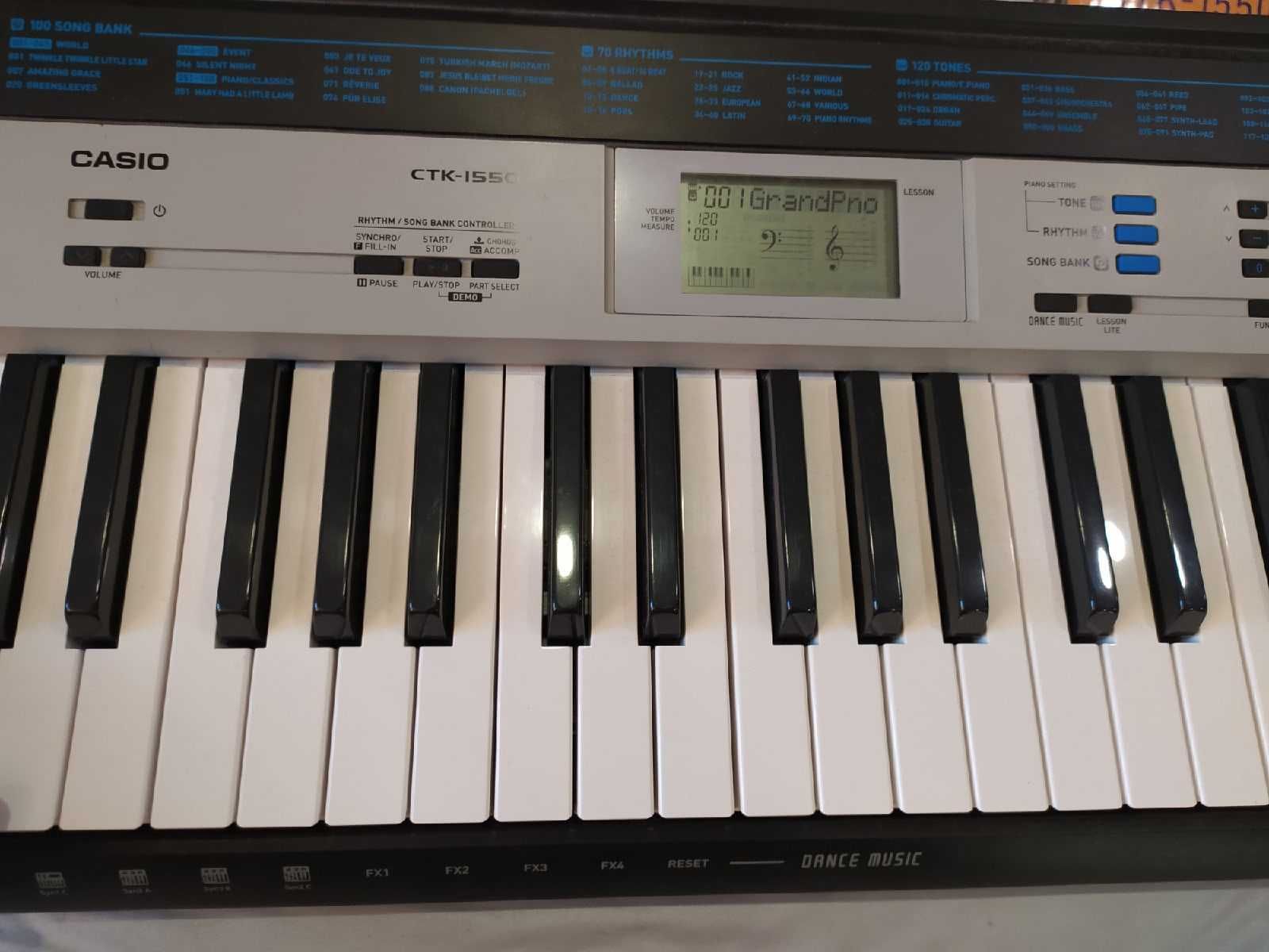 Синтезатор Casio-1550