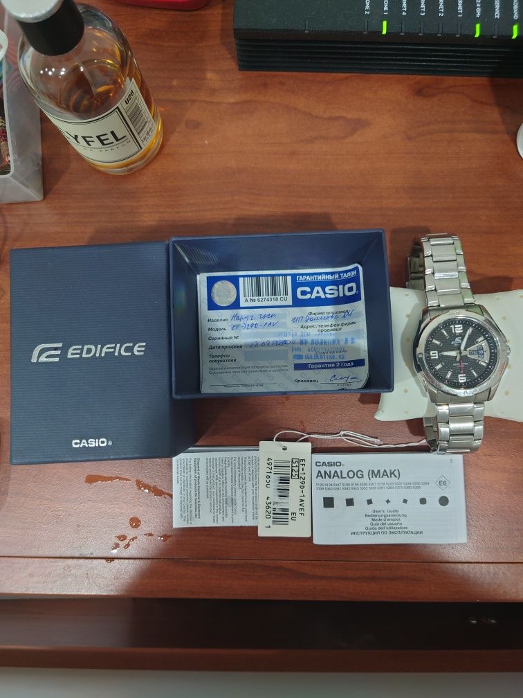 Продам часы Casio Edifice