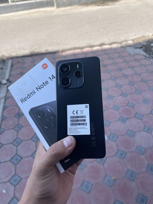 Redmi note 14 8+4/256gb ideyal yengide