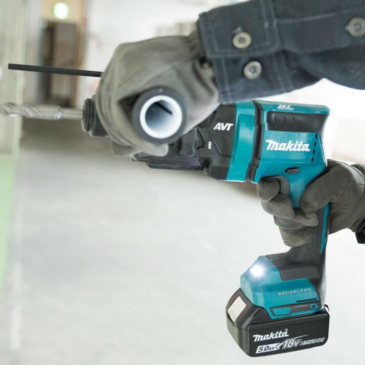 Перфоратор Makita DHR182Z, 18V, 1.7J, SDS-plus