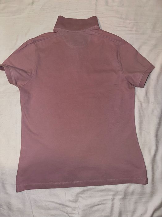 Tricou Polo din bumbac S. Oliver | Roz | Casual & Elegant| Mărimea S