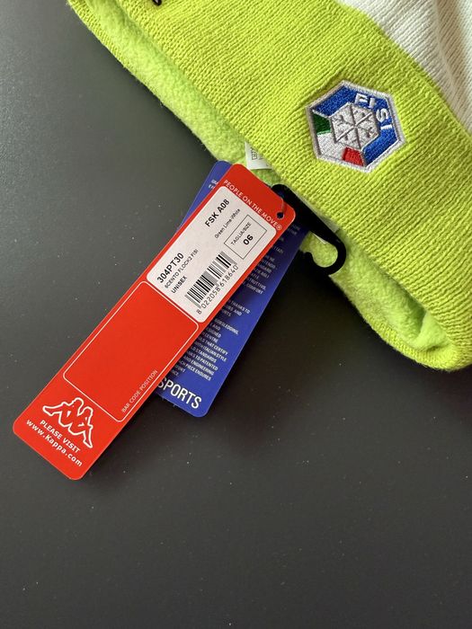 Caciula Ski Kappa FISI Italia Ski Team Nou cu Eticheta