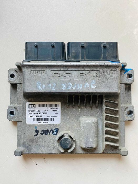 Kit de pornire Calculator motor Citroen Jumper 2.0 hdi 9809447780