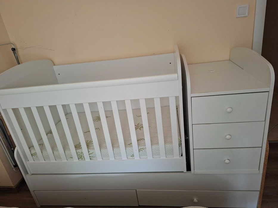 Детско легло с матрак от мемори пяна