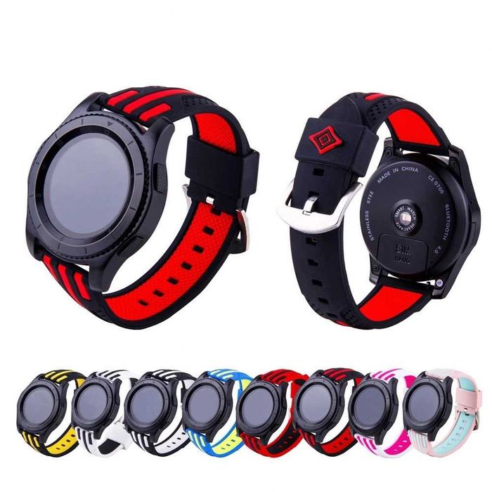 Curea silicon 22mm Samsung Galaxy Huawei GT GT2 GT3 Amazfit Garmin