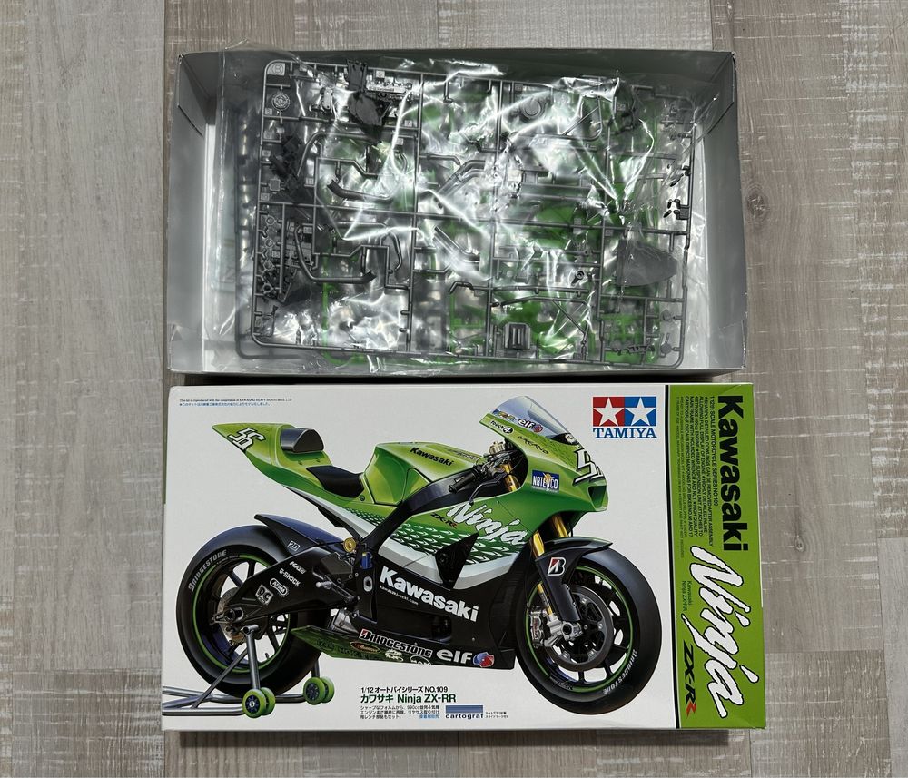 Macheta kawasaki ninja tamiya