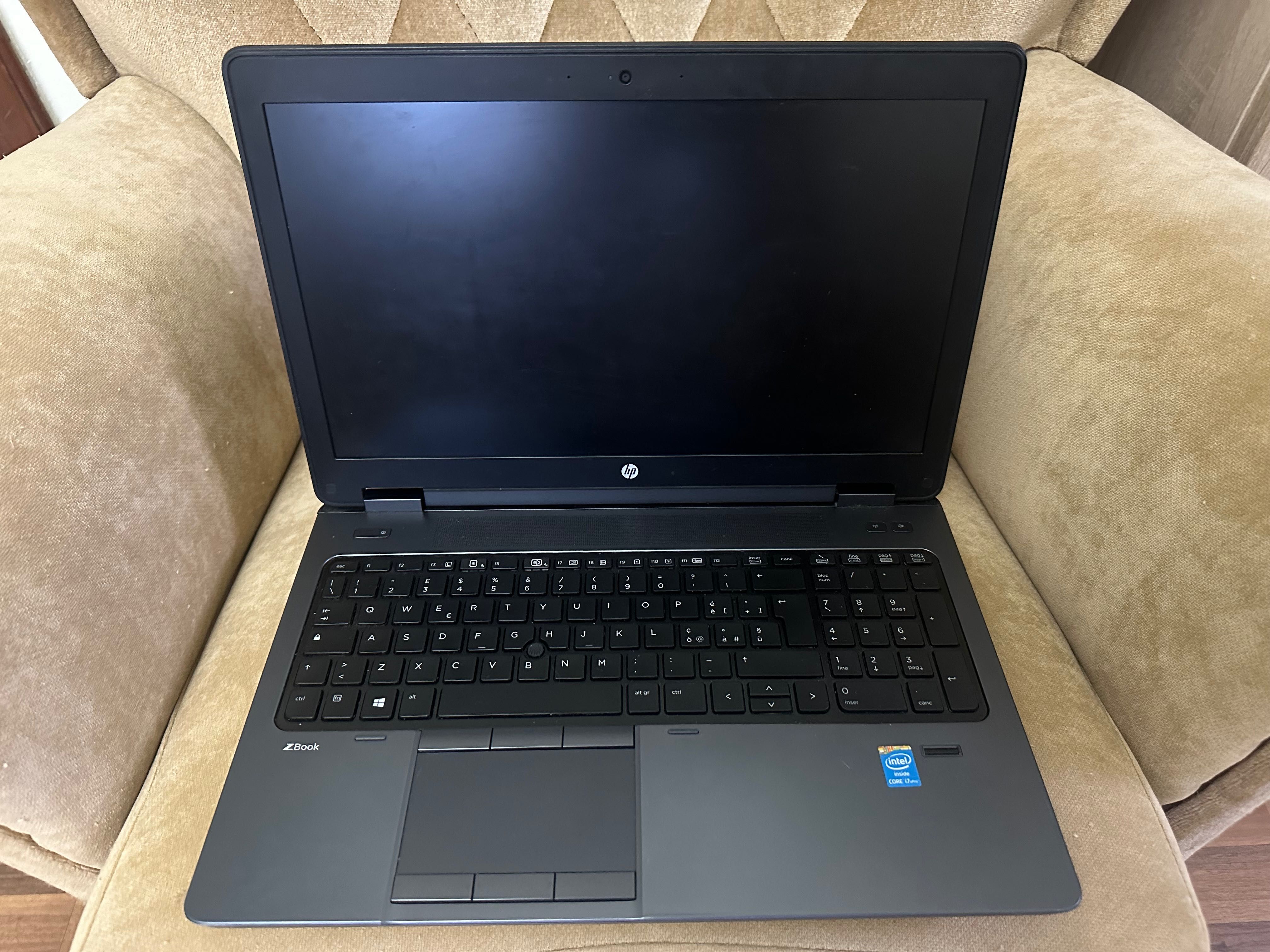 Laptop gaming / proiectare HP Zbook I7 4800MQ 2.7 Ghz 8GB RAM