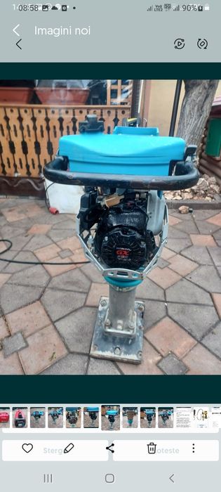 Mai compactor Weber cu motor Honda că nou