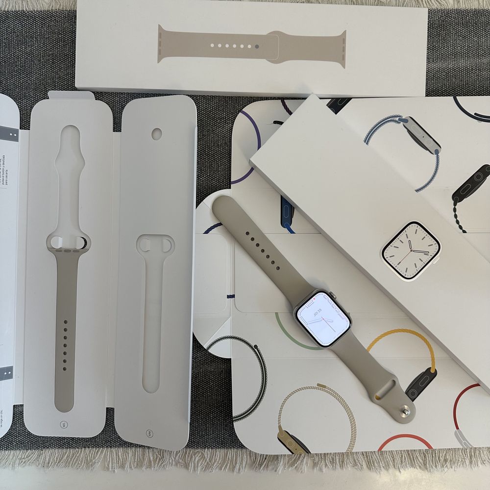 Apple Watch stainless steel 7 45mm full box