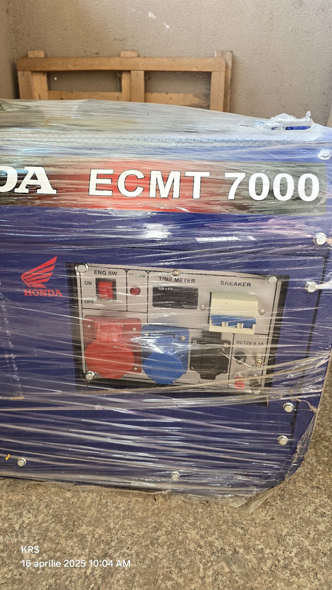 Generator și pompa apa