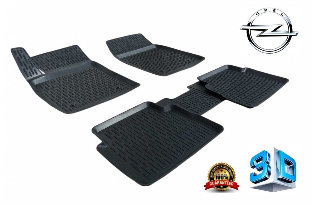 Гумени Стелки Perflex 3D тип Легени К-т 5 части за Opel Insignia