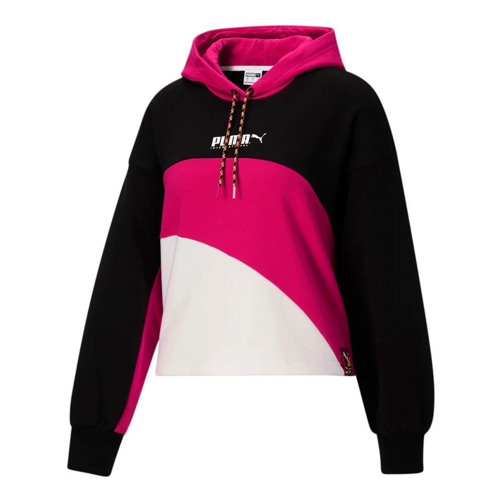 PUMA. Толстовка-худи colourblock