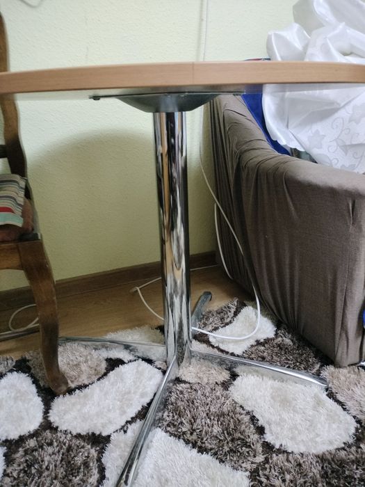 MASA ROTUNDA cu picor inox