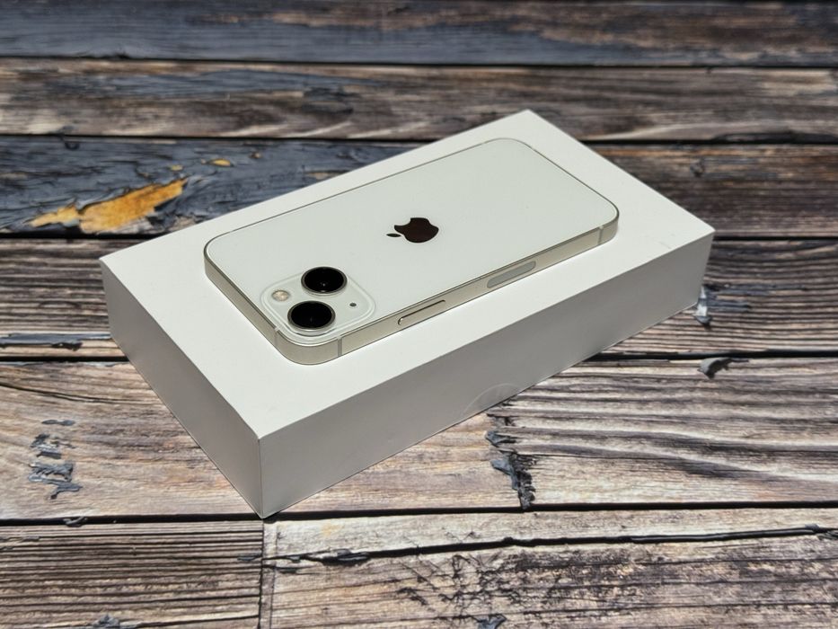 iPhone 13 Mini Starlight - Impecabil, 128GB, Baterie 100%