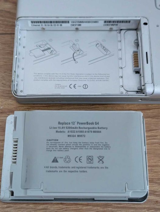 PowerBook G4 de top top