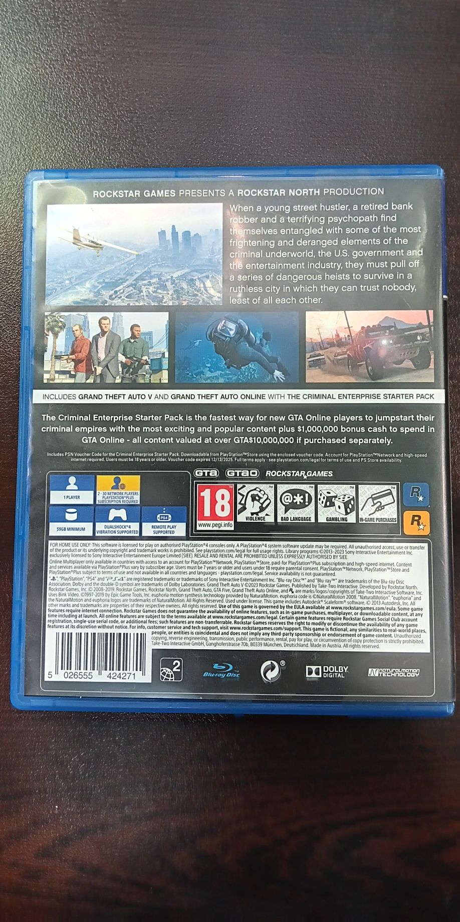 Един път играна GTA 5 за PS4