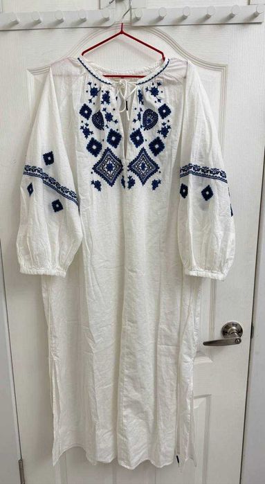 Новые платья H&M, лен/хлопок, размер L (50/56) / XL(54/60)