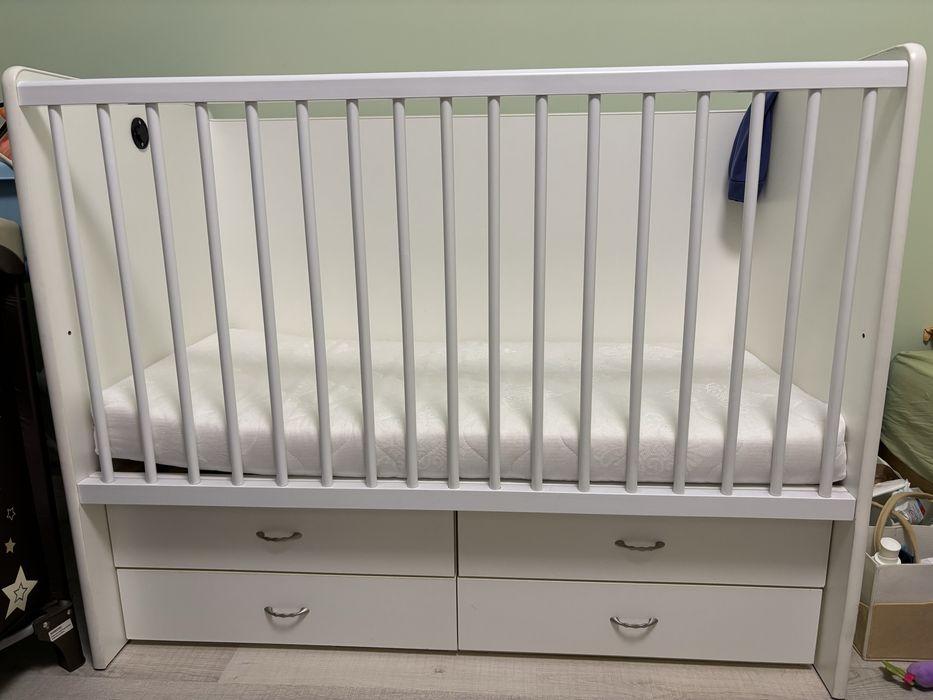 Бебешка кошара 60х120 с матрак