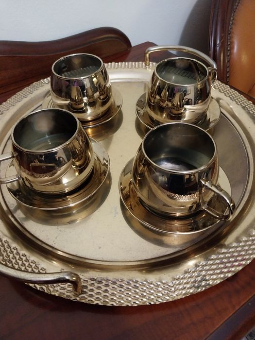 Изящен чешки сервиз за чай/кафе на Бохемия