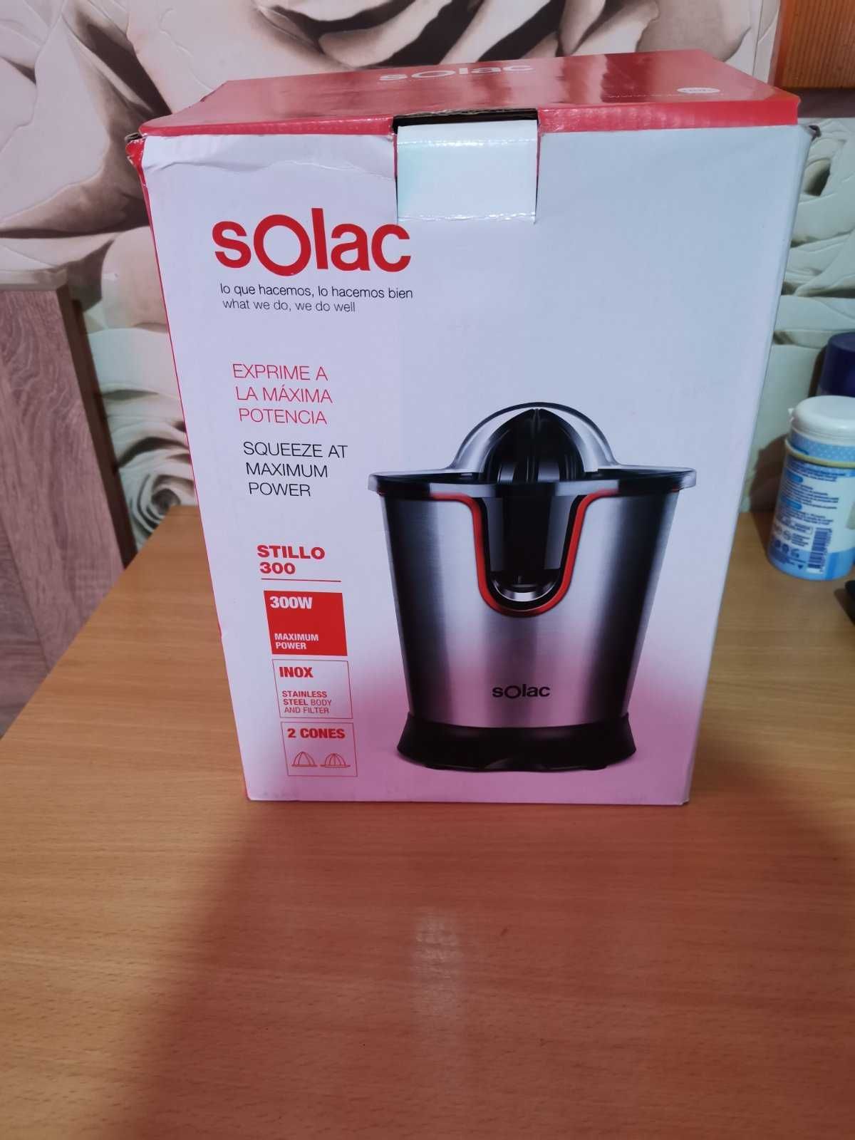 Сокоизтисквачка Solac Stillo 300 EX6200 300W 650 ml 300W