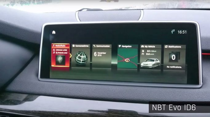 Navigatie Profesionala BMW NBT EVO ID5/6 F01/F10/F30/F15/F16/F06/F13