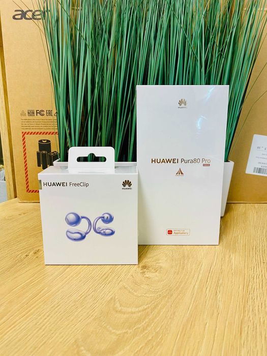ЧИСТО НОВ !!! Huawei Pura 80 Pro, 512GB, 12GB RAM, White + Подарък