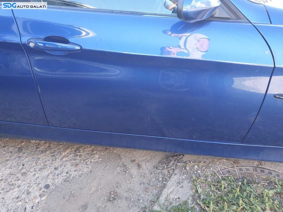 Usa Usi Portiera Portiere Dreapta Fata Dezechipata BMW Seria 3 E90 E91 2004 - 2011 Culoare Montegoblau Metallic Toledoblau A51/5 [C0900]