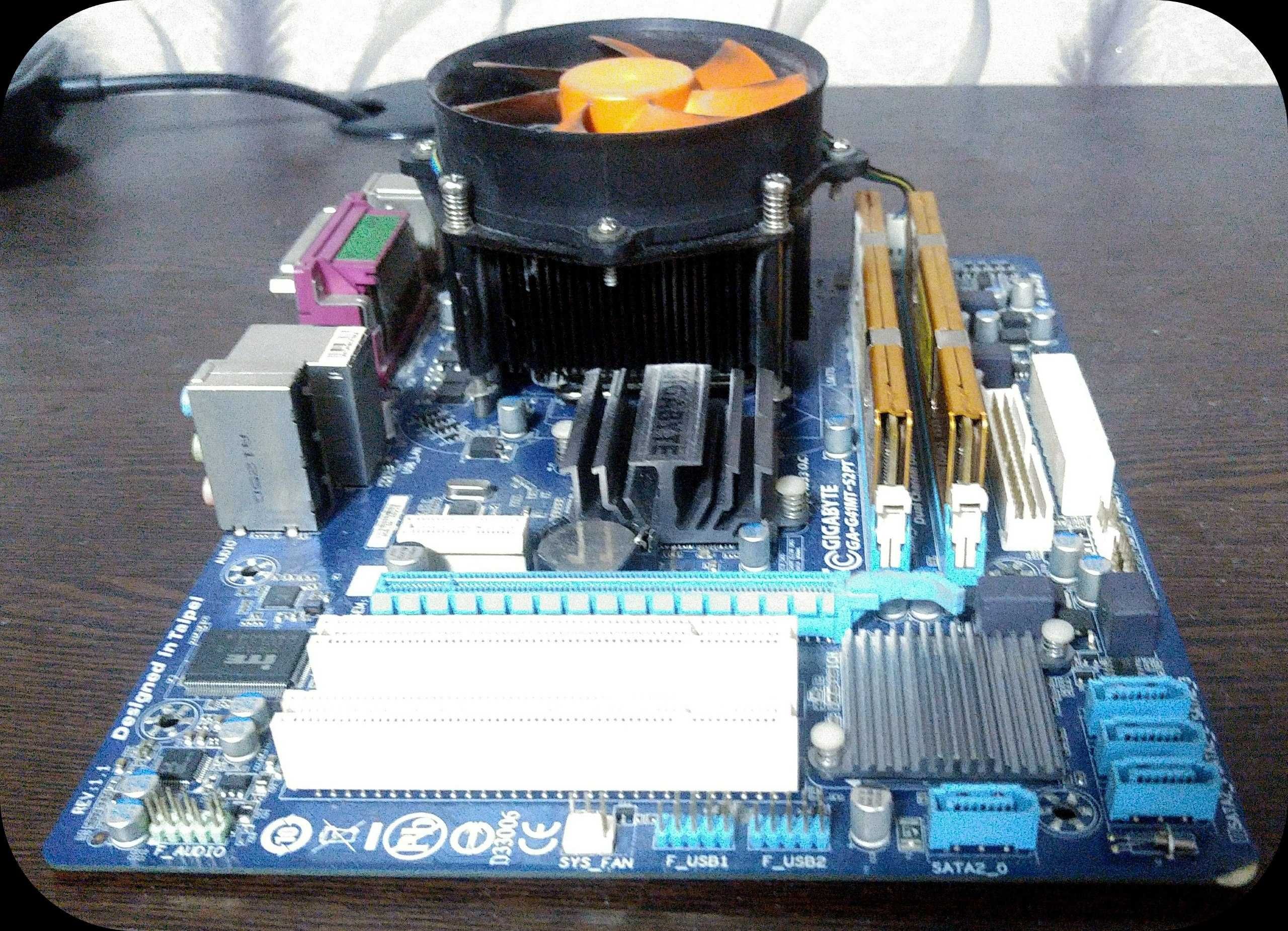 Кейс: Gigabyte G41/Core2 Quad Q8200/DDR3 4Gb/500WT/SSD 120Gb
