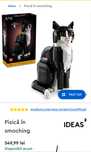 LEGO Tuxedo cat 21349