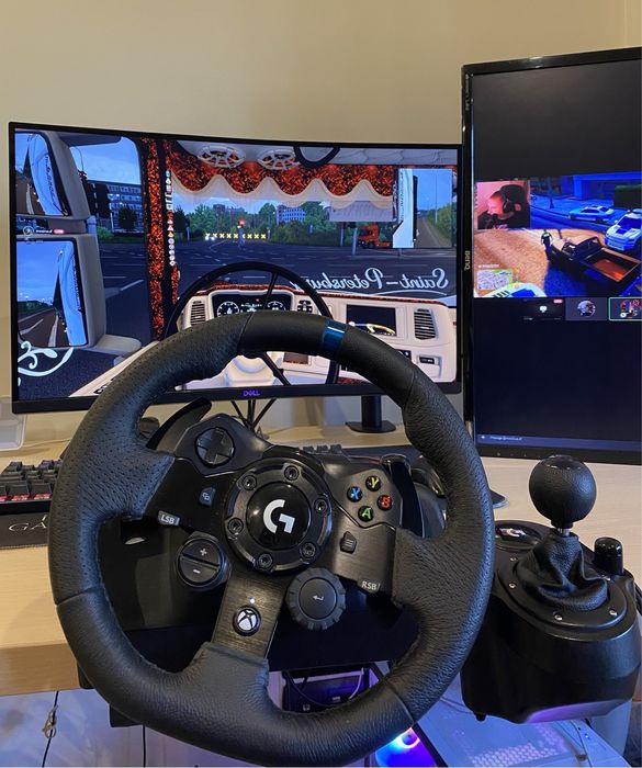 Vand Volan Logitech G923 + schimbator