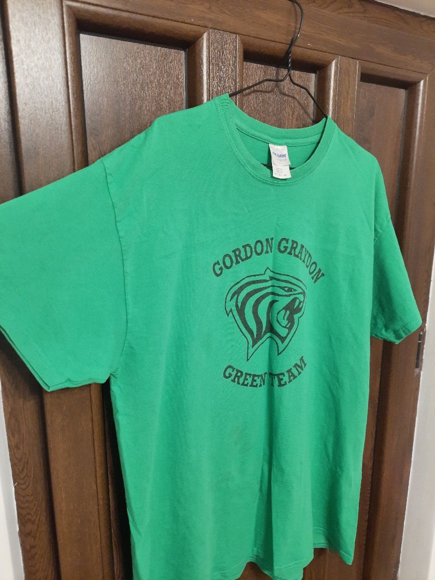 Vand tricou Gordon Graydon Green Team, XL bumbac