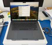 MacBook Air M3 15 inch, 2024 Midnight, 16GB, 1TB SSD, US kb, impecabil