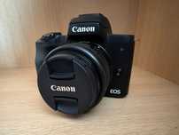 Фотоапарат Canon EOS M50 с обектив Canon EF-M15-45 IS + 50mm 1.8