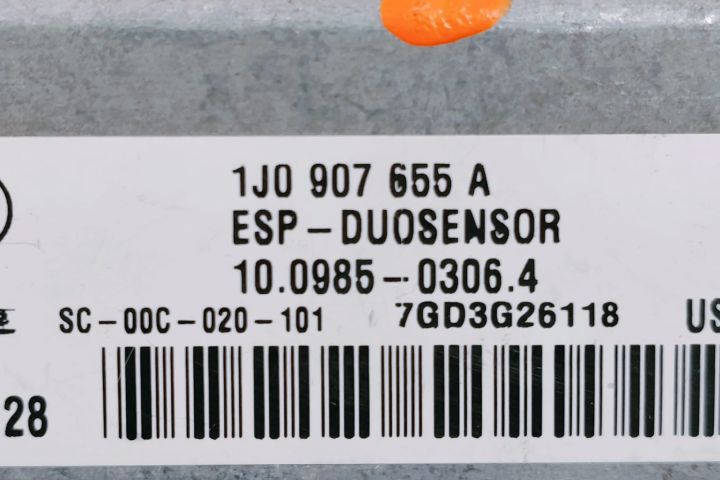 Senzor ESP  Volkswagen VW 1J1907637D / 1J0907655A Volkswagen VW Bora