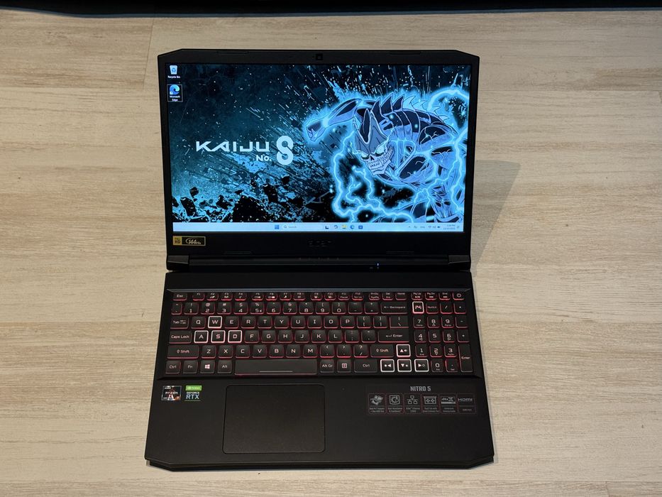 15.6’FHD IPS 144Hz/RTX 3070 8GB/Ryzen 7-5800H/Acer Nitro 5/16GB/512GB