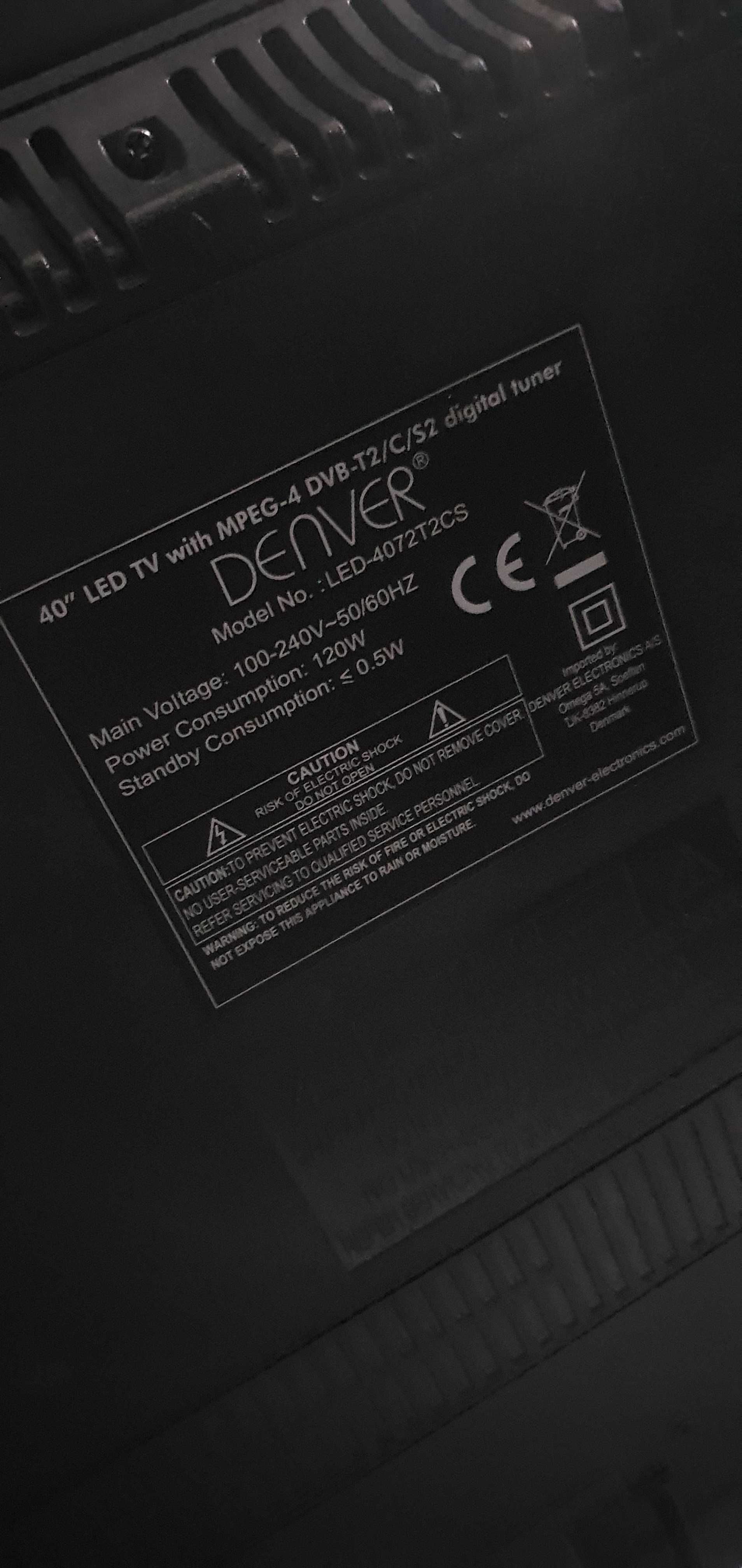 Televizor DENVER LED-4072T2CS  40" UHD 4K