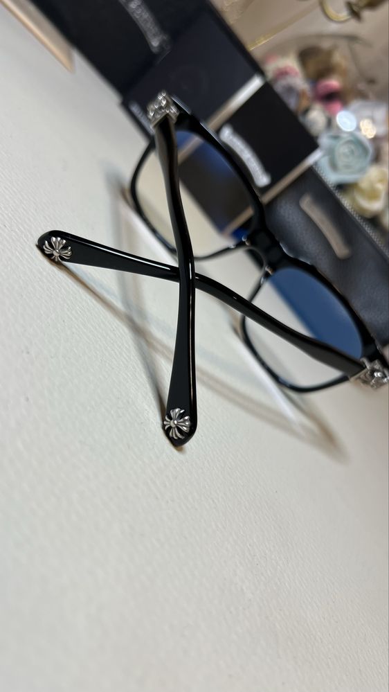 Chrome Hearts 925 COX UCKER accesorii din argin pur rame de ochelari