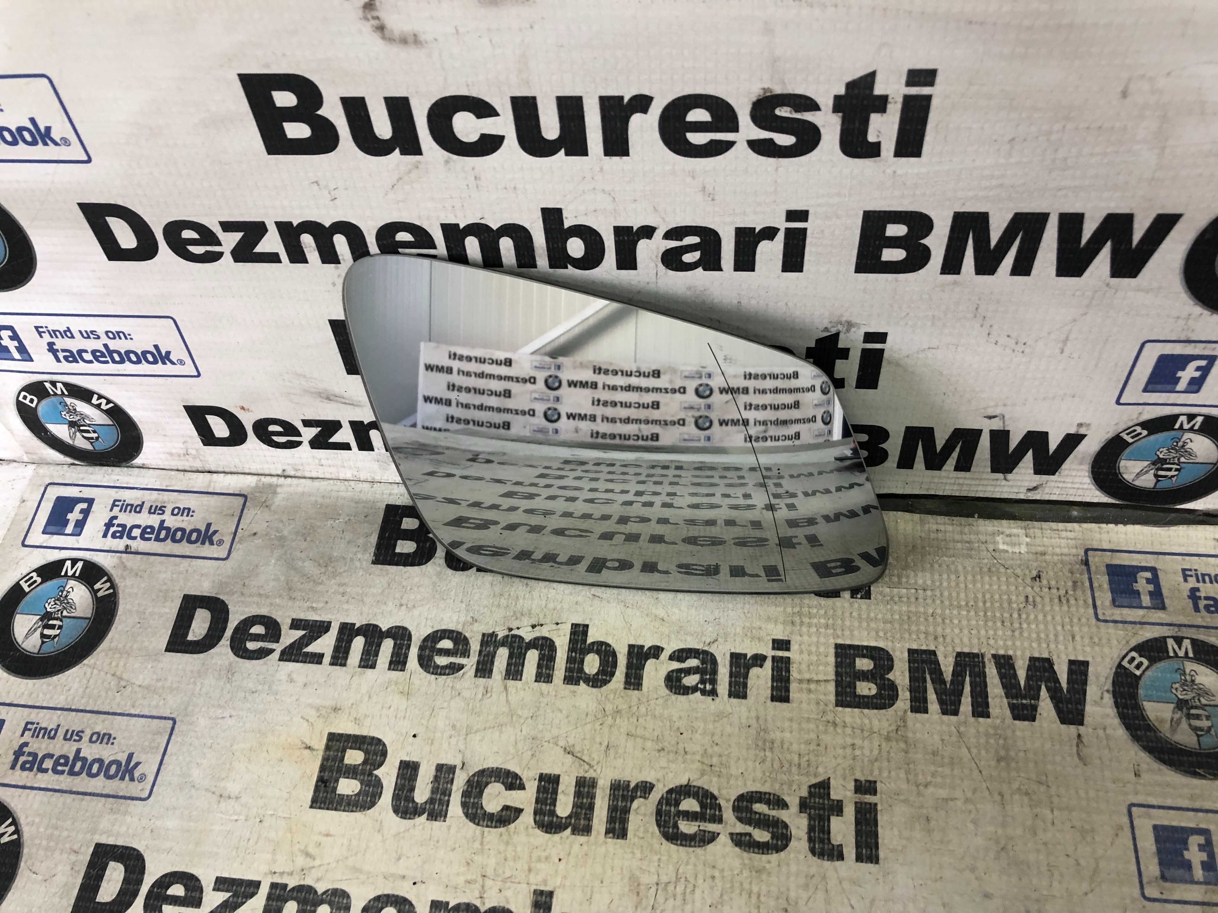 Sticla oglinda stanga dreapta originala BMW F07,F10,F11,F12,F01