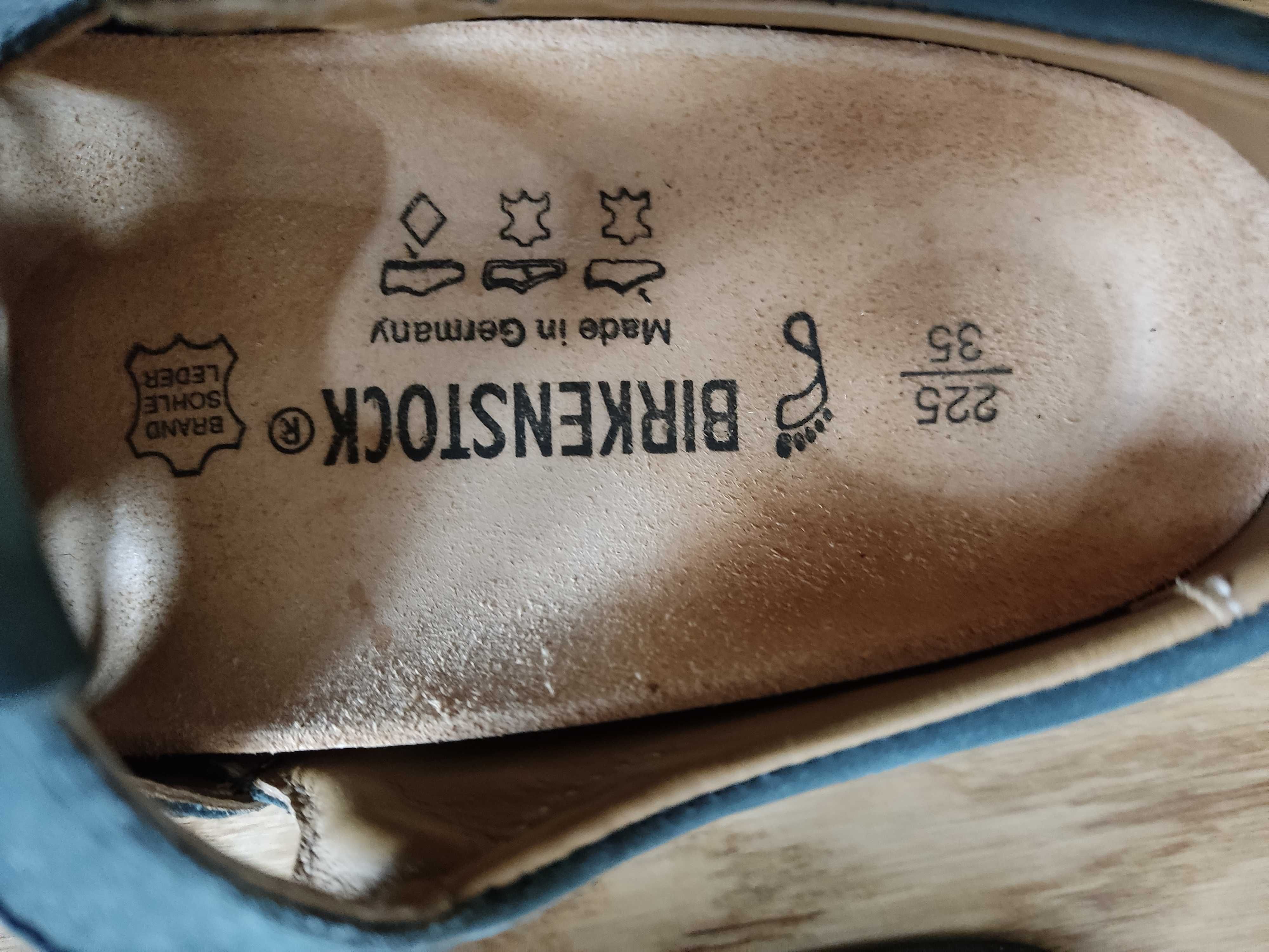 Обувки естествена кожа Birkenstock